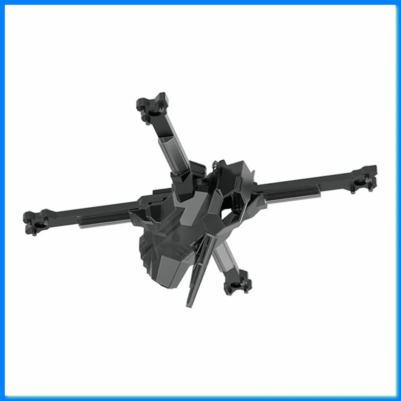 5inch FPV Sport Race Drone Frame Kit X-Type Frame Kit 5.5mm Arm for RC FPV Quadcopter Drone-PZZW
