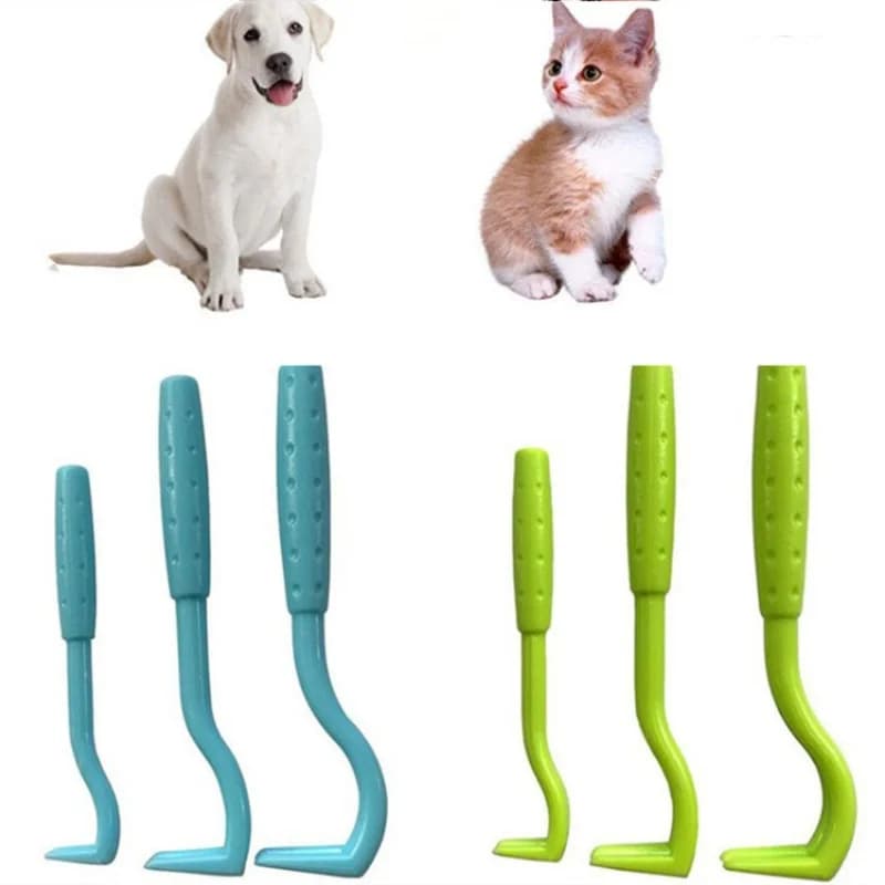 3-30PCS Removal of Pulces Removal Hook of Knits Tick Tick Pull Cat Cat Dogs Amateur Clips of Insects Cats Removal of Pidocchi Cleaning Tools