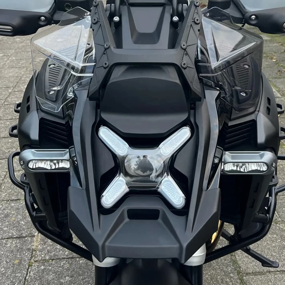 Kit Spoiler Deflettore Vento Laterale Bilaterale per Parabrezza Moto BMW R1300GS Adventure R 1300 GS ADV R1300GSA 2024 2025