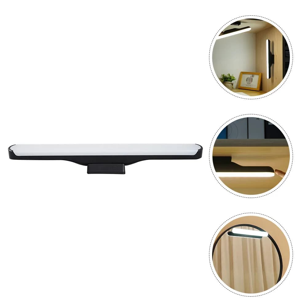 Lampada LED per Specchio da Bagno, Luce Magnetica a Sospensione con Sensore Touch, Illuminazione Sottopensile, Luce per Trucco, a Batteria