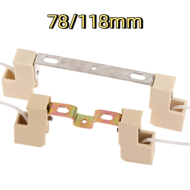 78/118mm R7S Flood Lampadina alogena Portalampada in ceramica Portalampada adattatore Portalampade R7S