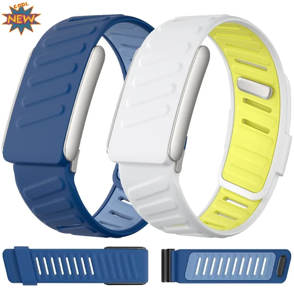 Cinturino per orologio in silicone Elastico regolabile resistente al sudore Resistente all'usura Cinturino di ricambio per accessori sportivi WHOOP 5.0/5.0 MG