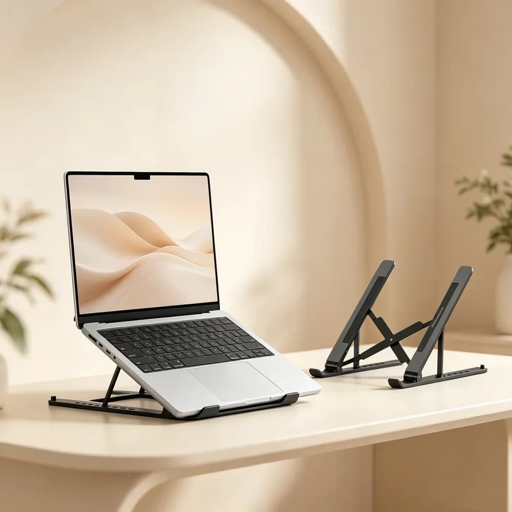 Adjustable Laptop Stand Portable Foldable Notebook Bracket Computer Monitor Holder For Macbook iPad Tablet Cooling Base Support