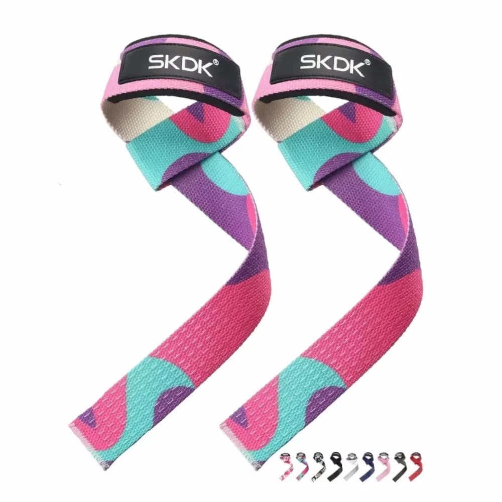 2 pcs wrist straps for weight lifting training for strength adjustable anti-slip bands for gym support for fitness lifting band for sports grip