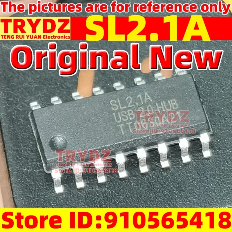 50-2 new original SL2.1A SOP16 for one four chip controller HUB USB 2.0 IC