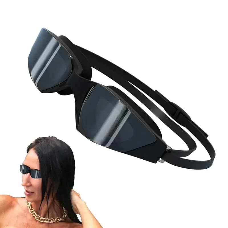 Swimwear Galvanized Raincoats Raincoats Swimming glasses UV protection Adjustable swimwear for men and women Adults
