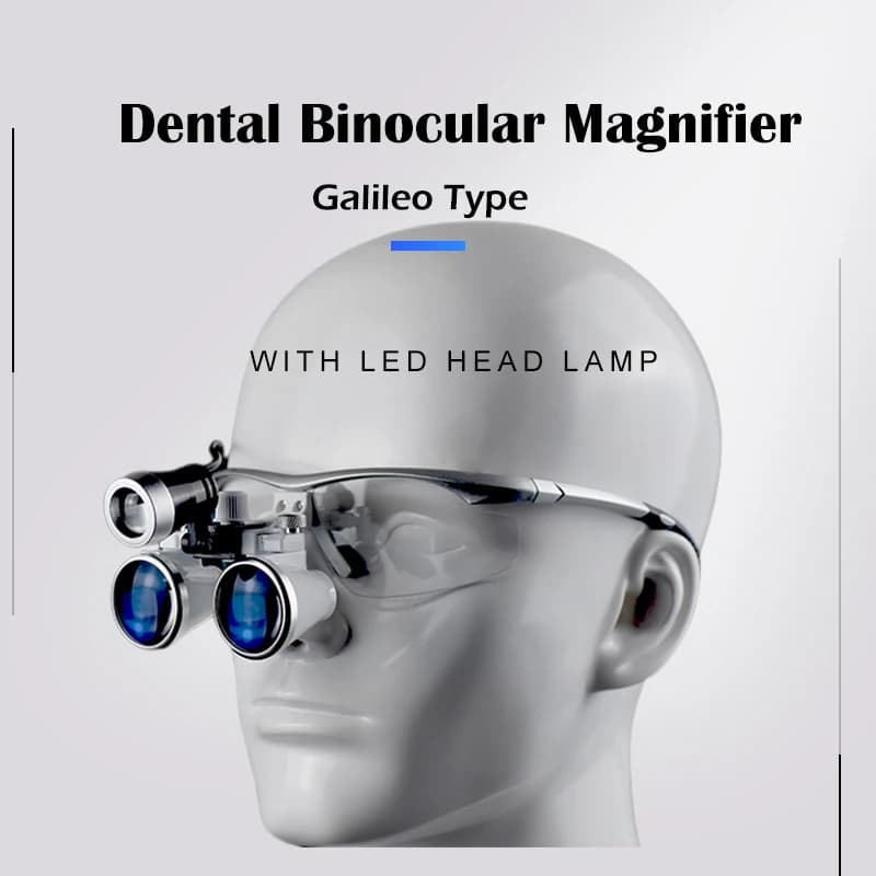Magnifying glass for dentist Lab Lamp Medical dentistry Magnifying glass headlight Front lamp Dental and surgical front lamp
