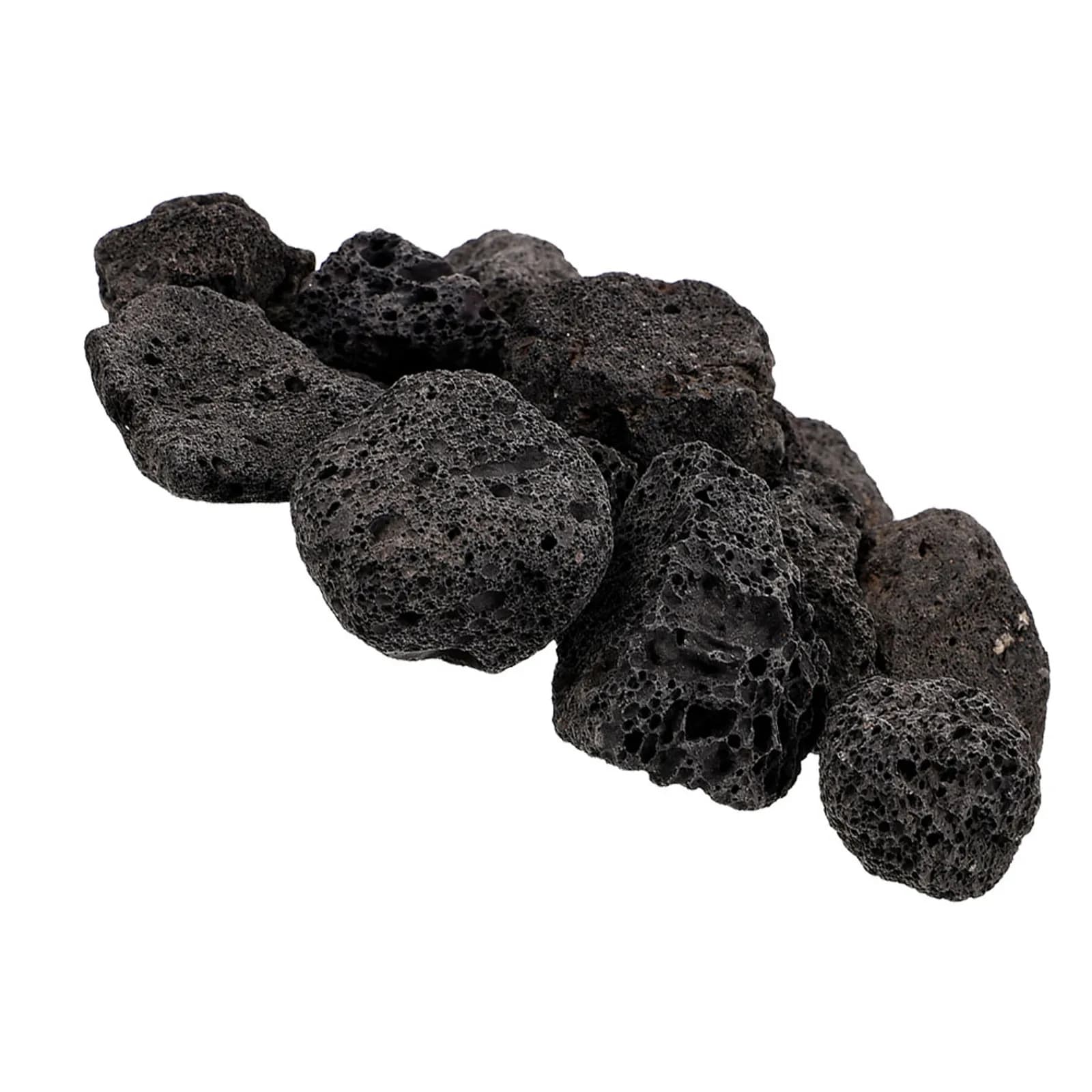 Confezione da 1 Pietre Vulcaniche Naturali, Rocce di Lava di Piccole Dimensioni per Decorazione Acquario, Piante in Vaso, Rocce per Fioriere, Accessori per Acquari
