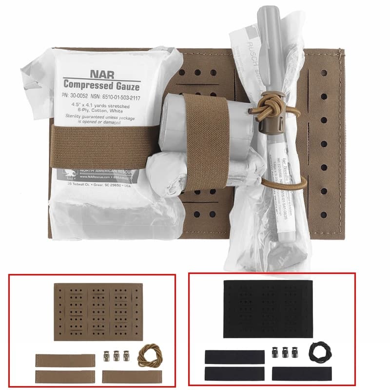 Adattatore per custodia medica tattica Kit di pronto soccorso Scheda organizzativa per zaino medico Tasche GP Marsupi Accessori