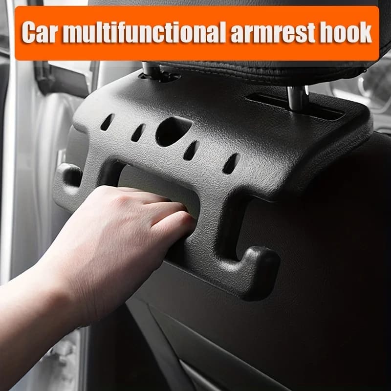 Car Seat Armrest Hook Multifunctional Car Storage Hook Seat Back Hanging Hook Storage For Car Interior Accessories