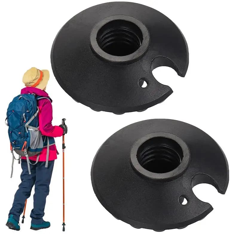 1 pair of trekking poles, snow basket, outdoor camping, excursions, walking pole, cane, snowflake, basket, mud, sand, snow, ski, spare parts