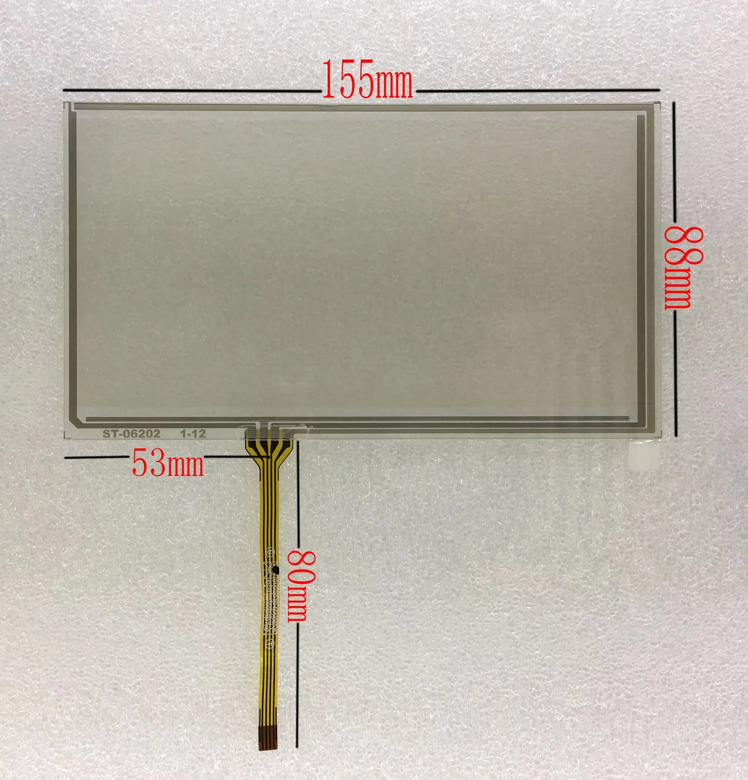 Display LCD da 6.2 pollici sensore di vetro Touch Screen per LCD muslimpioneer AVH-275BT AVH 275BT lettore DVD per auto Radio