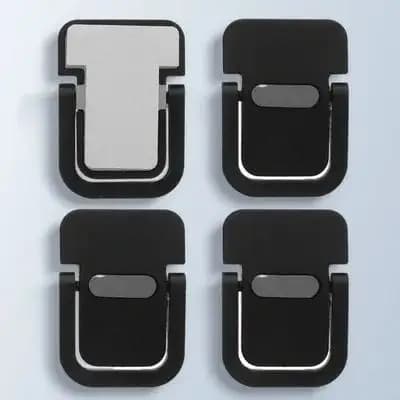 Supporto invisibile per laptop da 2 pezzi, supporto portatile leggero e mini per tastiera, per raffreddamento e ventilazione della scrivania, uso ergonomico in viaggio