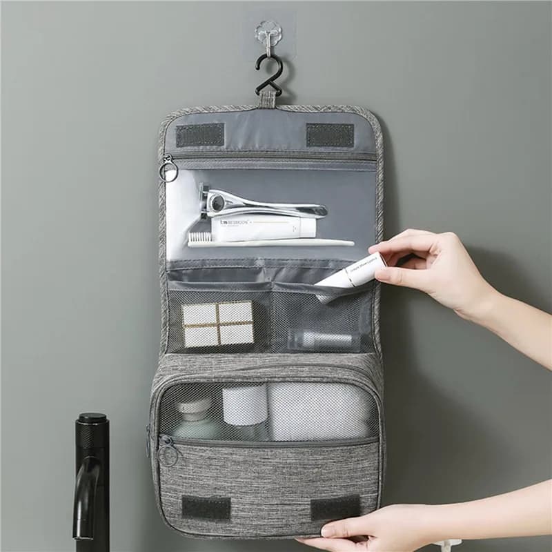 Travel Storage Bag Organizers for Cosmetics Large Capacity Makeup Bag Portable Washing Bag Organization for Home Conservation