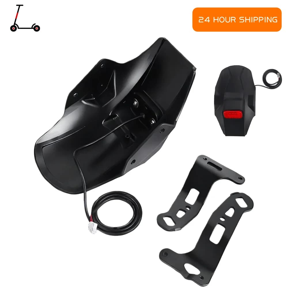 Parafango posteriore con staffa fanale posteriore per KUGOO KuKirin G2 Master Accessori scooter elettrico Staffa parafango posteriore Parte fanale posteriore