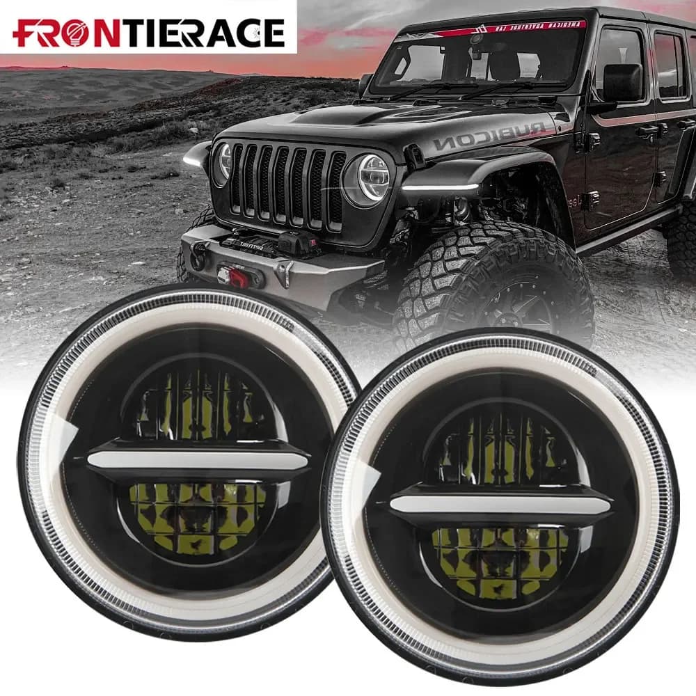 Fari ausiliari da 7 pollici luci da lavoro per Auto luci Pod Bar/ Off Road Auto Led Assembly Driving12V 24V