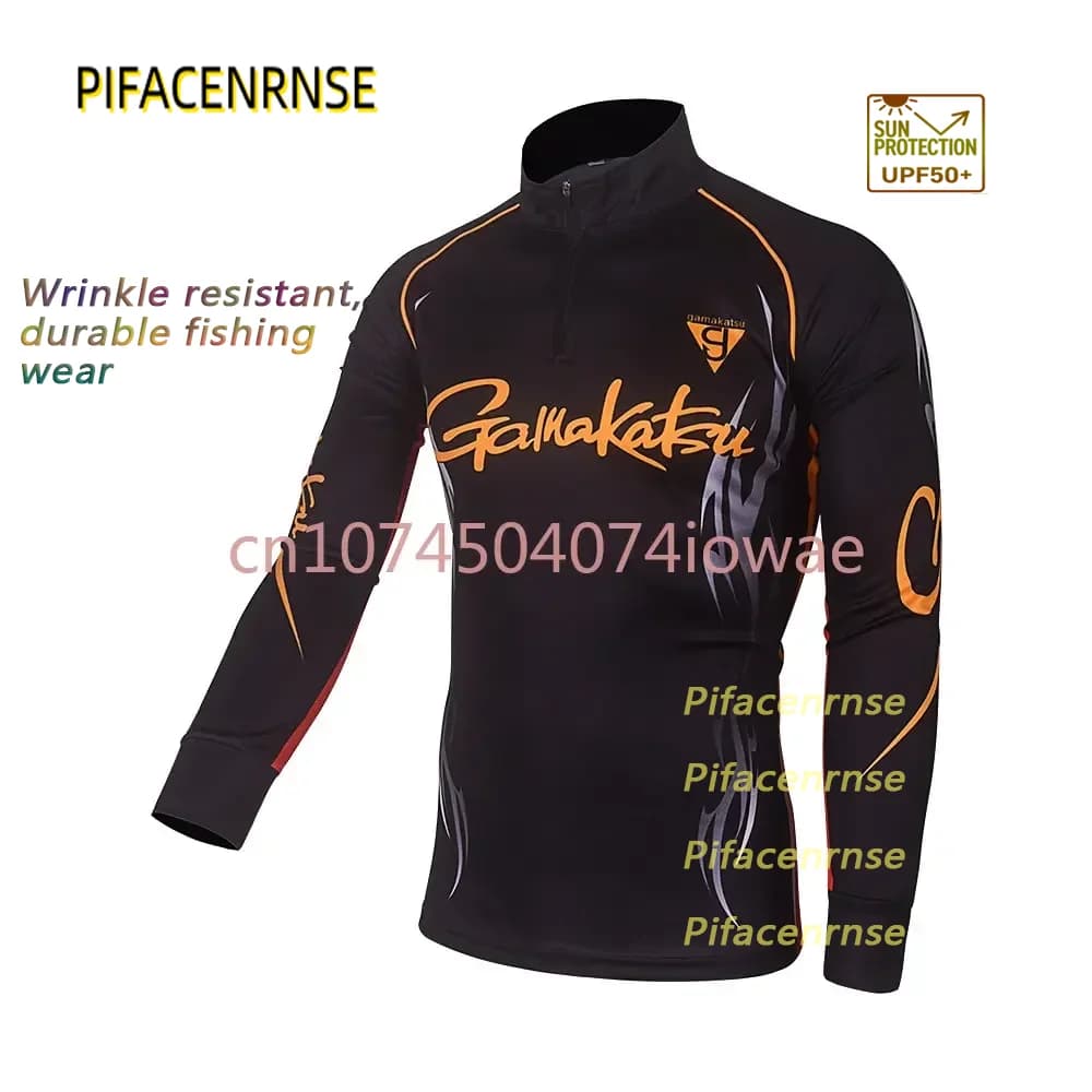 Nuova Collezione 2026: Maglietta a Maniche Lunghe per Pesca, Abbigliamento Sportivo Maschile, Anti-UV, Traspirante, per Ciclismo, Caccia ed Escursionismo