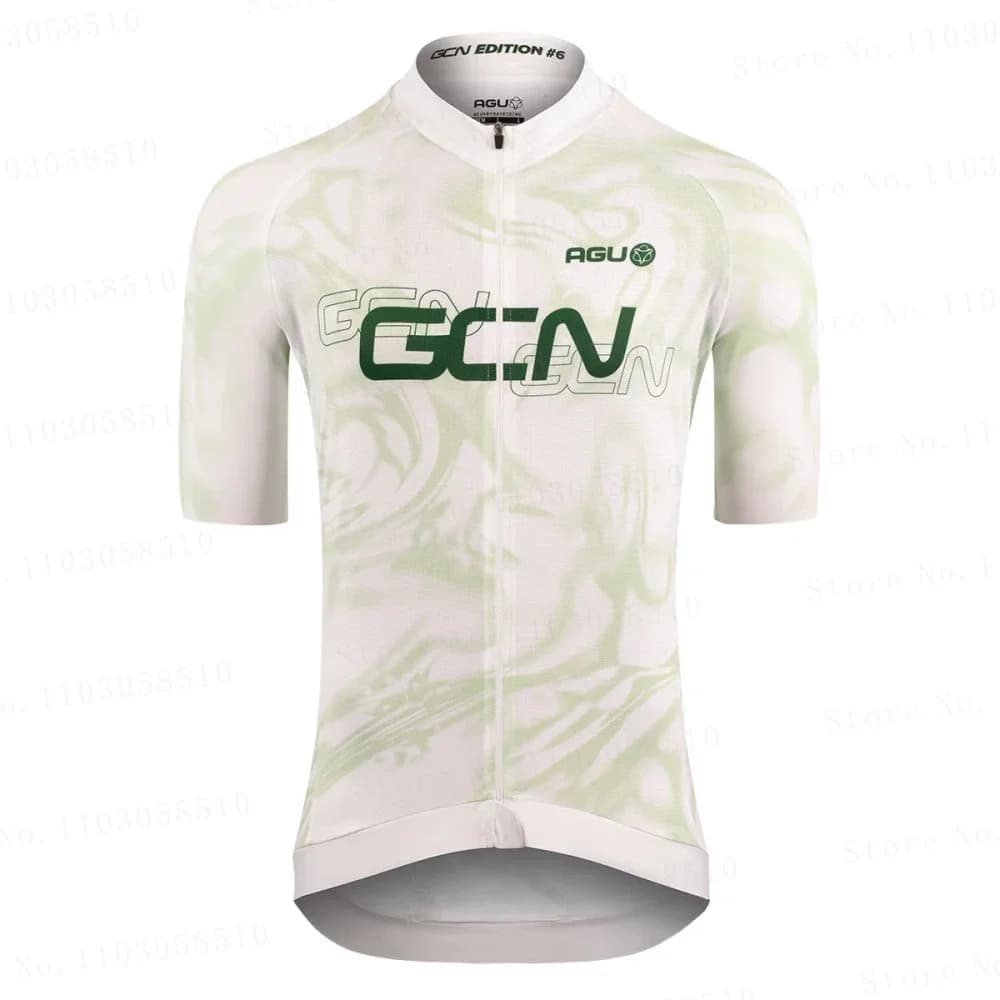 New 2024 GCN Cycling Jersey Set Man Cycling Clothing Road Bike Shirts Bicycle Suit Shorts with MTB PRO Team Wear Maillot Cribs