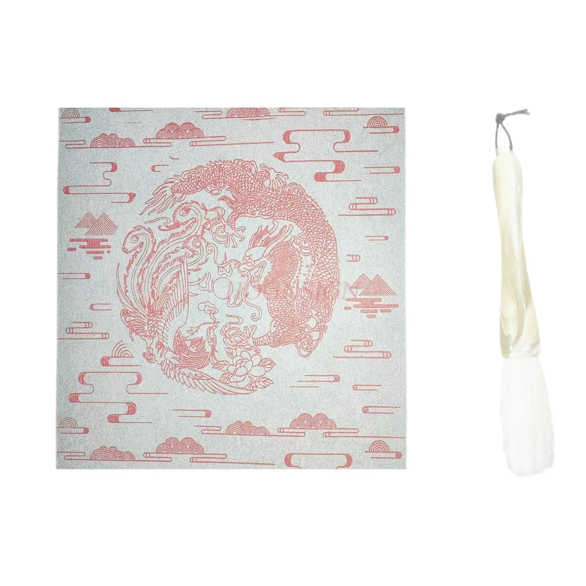 1set Customized Five Character and Seven Character Spring Couplets Water Writing Calligraphy Cloth Set with Brush Practice