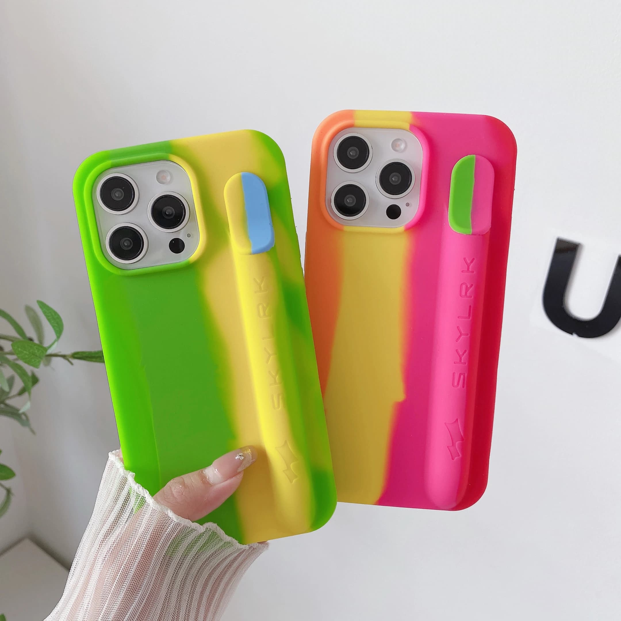 Portable Cigarette Slot Holder Soft Silicone Phone Case for iPhone 12 13 14 15 16 Pro Max Shockproof Protective Cover Shell