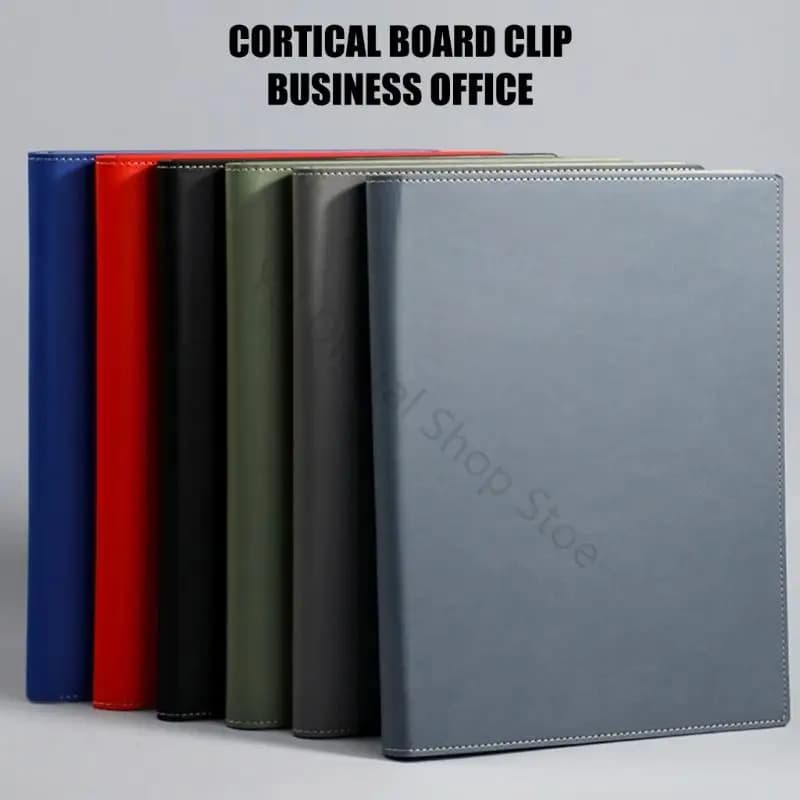 96BA PU Leather Conference Folder File Organiser For Professional And Student