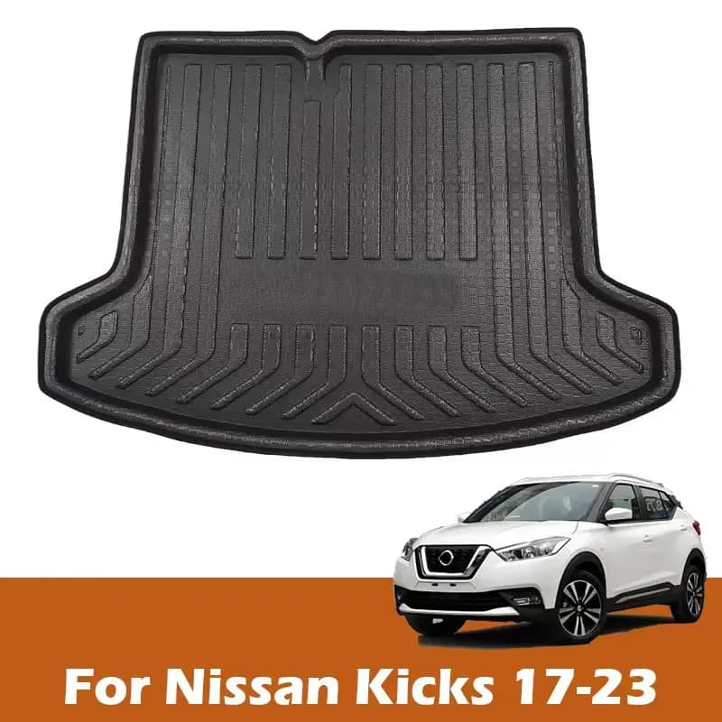 Tappetino per bagagliaio posteriore auto, tappeto antipolvere per Nissan Kicks 17-23 in EVA