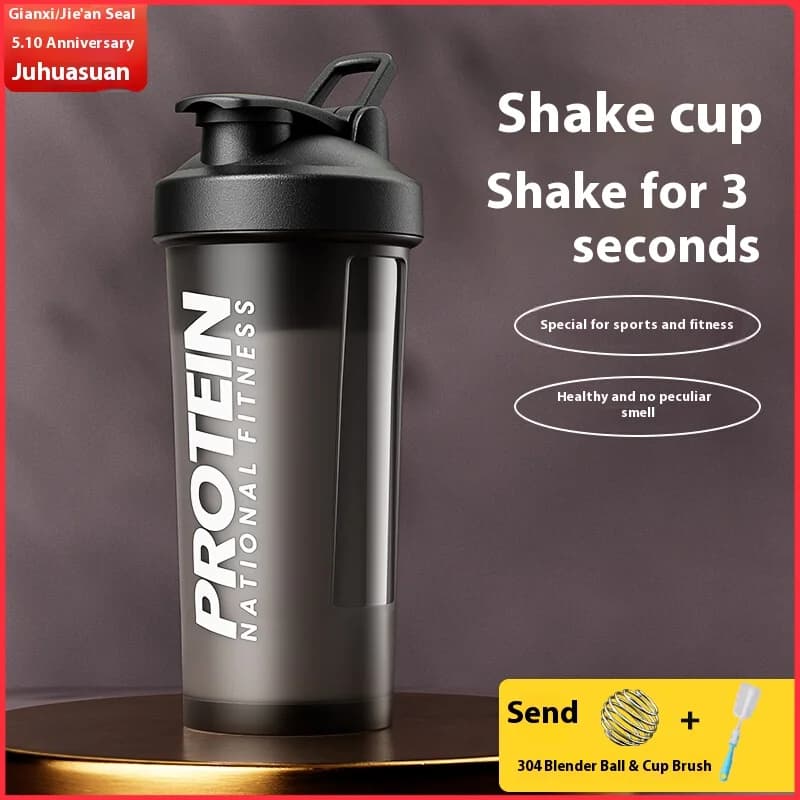 Gianxi Swing Mud Cup Fitness Sports Water Cup Powder Protein Shake Brewing Mud Cup Mixing Cup for Men and Women