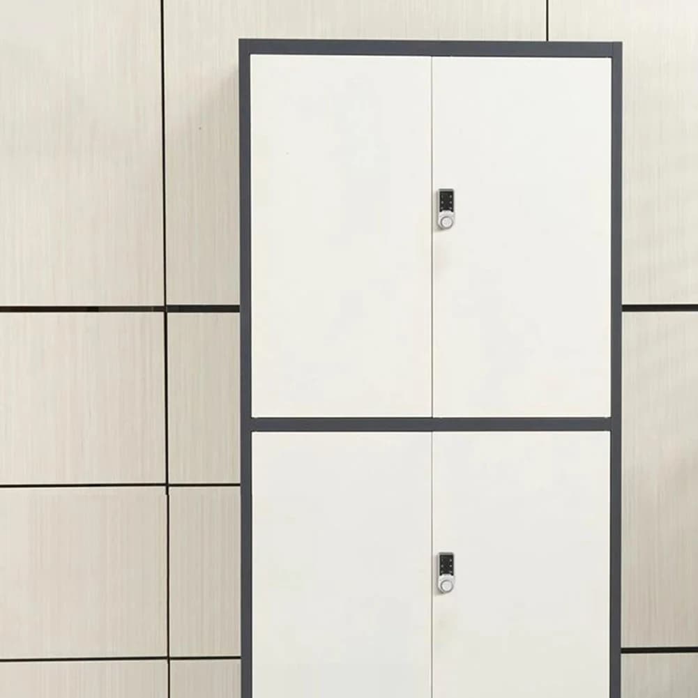 Serratura Digitale Intelligente in Lega di Zinco per Porte di Armadietti 92,5 x 37 mm L30 Compatibile con Porte in Metallo e Legno di Varie Spessori