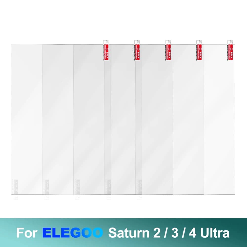 Accessorio per stampante 3D da 5 pezzi, protezione per schermo da 10,1 pollici per ELEGOO Saturn 3/Ultra, Saturn4/Ultra, Saturn 2, Saturn 8K, Sonic Mighty 8K