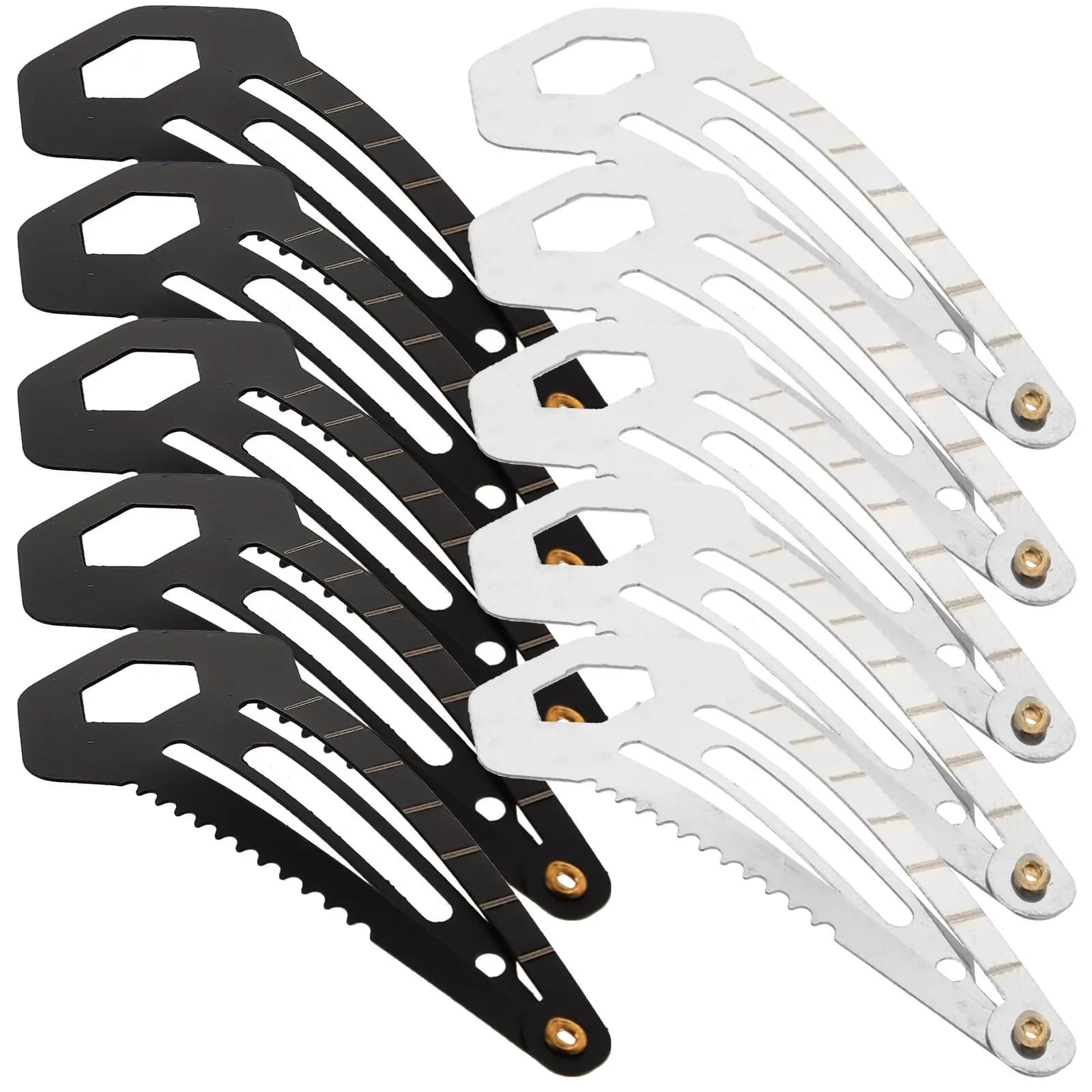 10 Stainless Steel Multifunction Hair Clips, DIY Hair Clips for Women, Teenagers, Mother's Day Gift, Birthday, Christmas, Travel