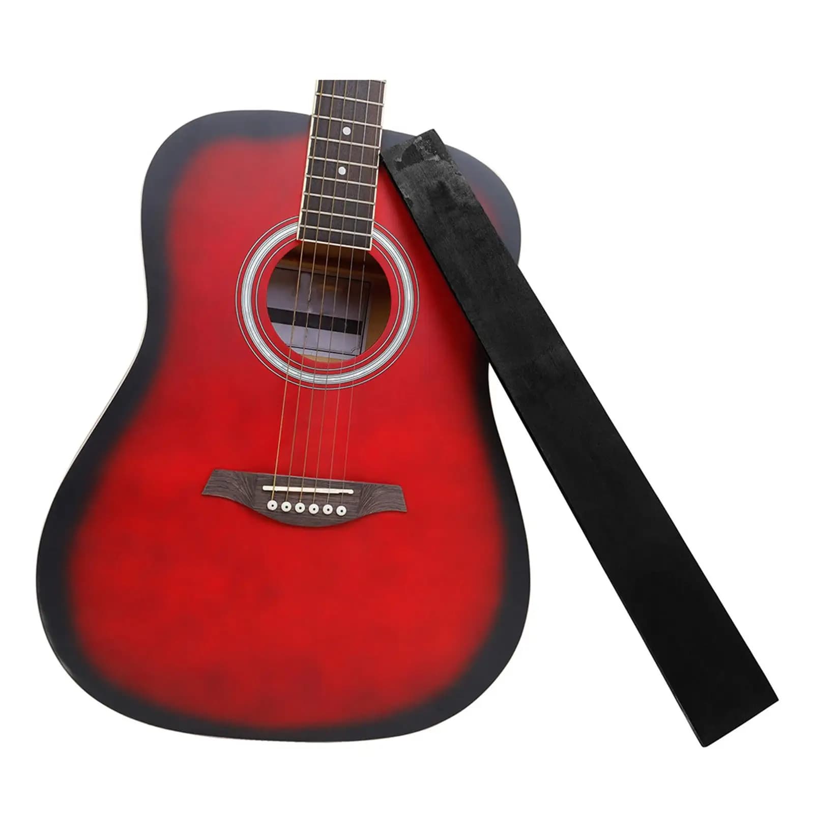 Tastiera in Legno di Ricambio per Chitarra, Accessori per Ukulele e Chitarra Fai-da-Te per Liutai