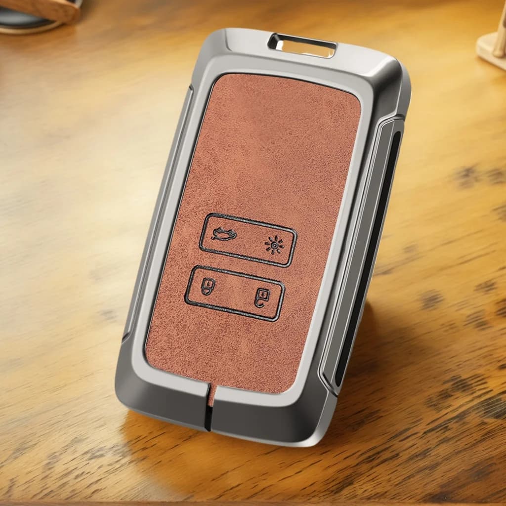 Zinc Alloy Car Remote Key Case Cover Shell For Renault Koleos Captur Megane Clio Scenic Arkana For Dacia Sandero Card Fob