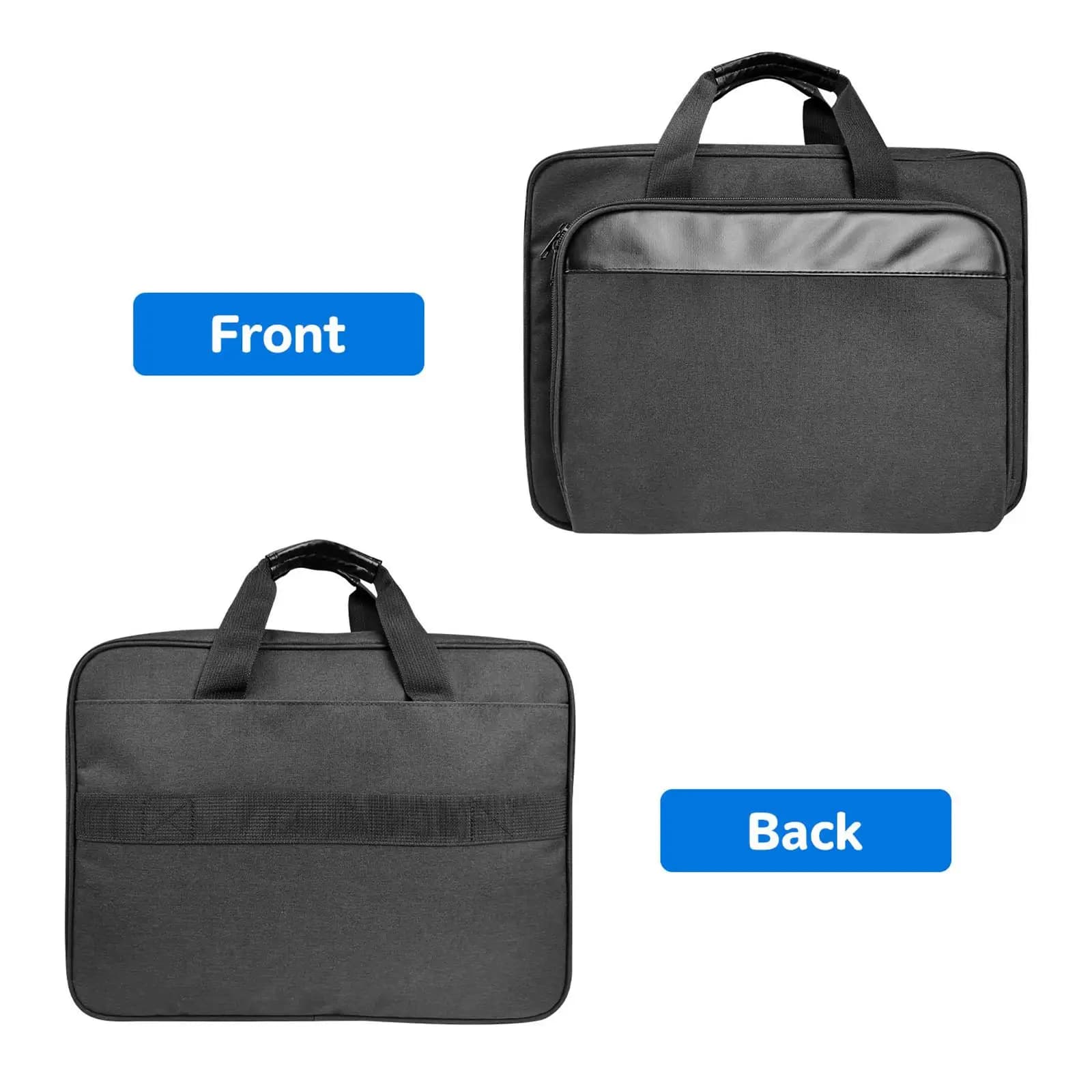 Borsa per Trasporto Stampante con Tracolla Regolabile, Custodia per Stampante Portatile