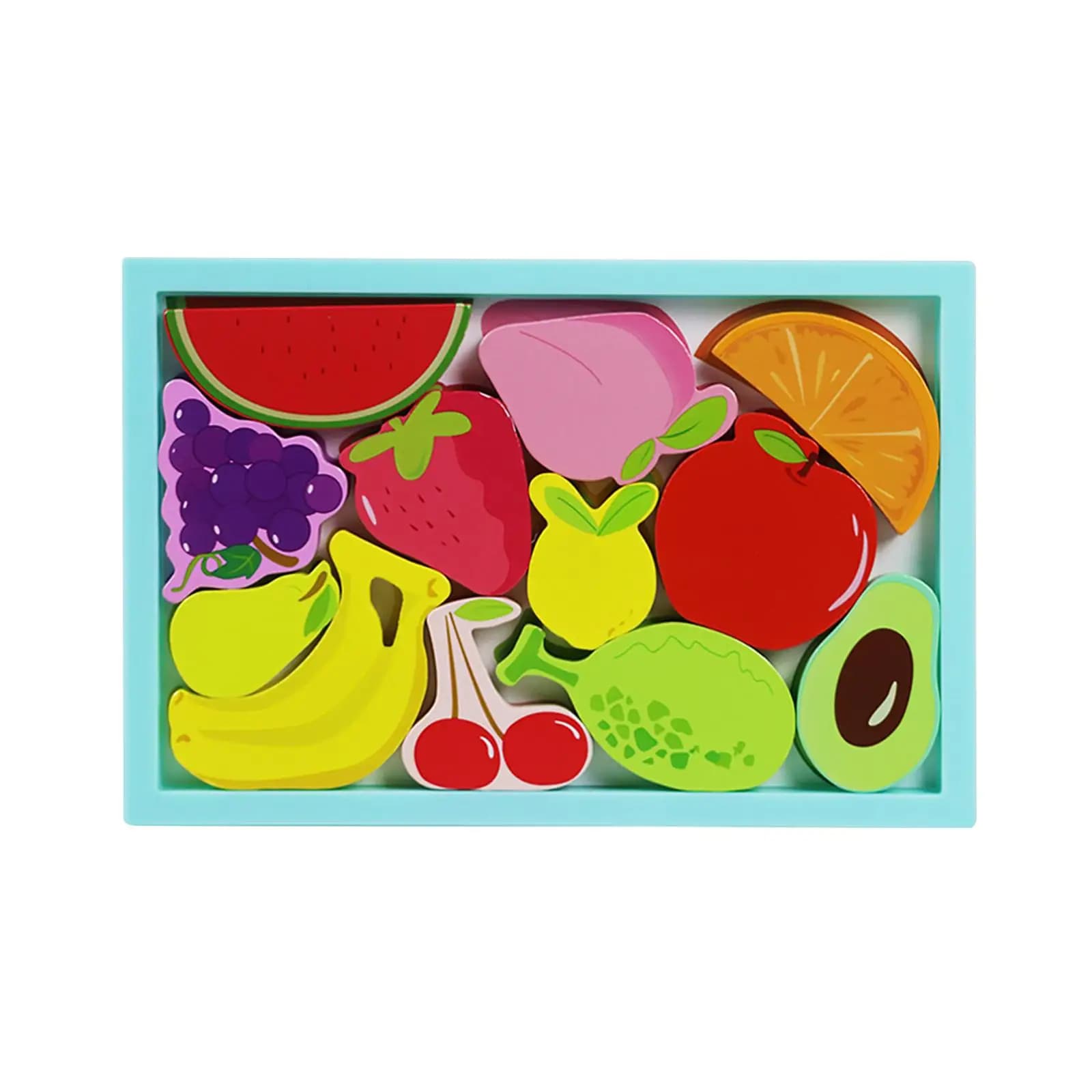 Puzzle in legno, giocattoli educativi per la prima infanzia, blocchi puzzle per bambini