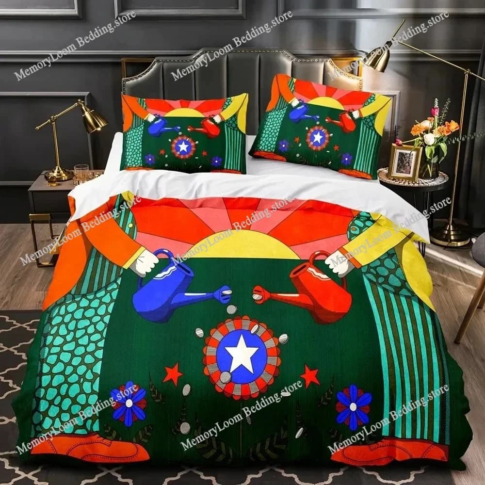 3D Print The Rise Cartoon Bedding Set Duvet Cover Bed Set Quilt Cover Pillowcase Comforter king Queen Size Boys Adult Bedding