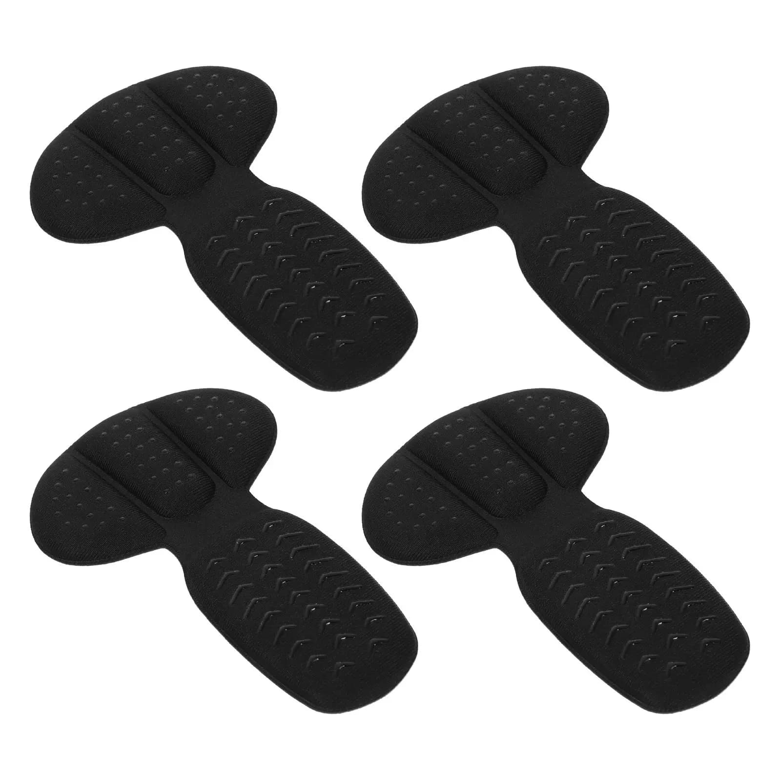 4 Paia di Adesivi Anti-Scivolo per Tallone, Cuscinetti Comodi Resistenti all'Usura, Design Ergonomico, Inserti per Tacchi Alti, Supporto Ammortizzante per Sandali e Stivaletti