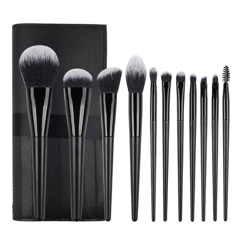 ZOREYA New Beauty Tool Set wholesale eyeshadow blush Loose powder brush storage bag 11 set of portable makeup brushes