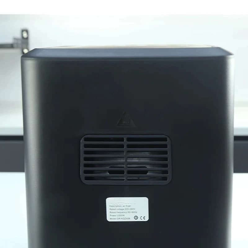 10L Stainless Steel Smart Air Fryer, Oil-Free Kitchen Home, New Model