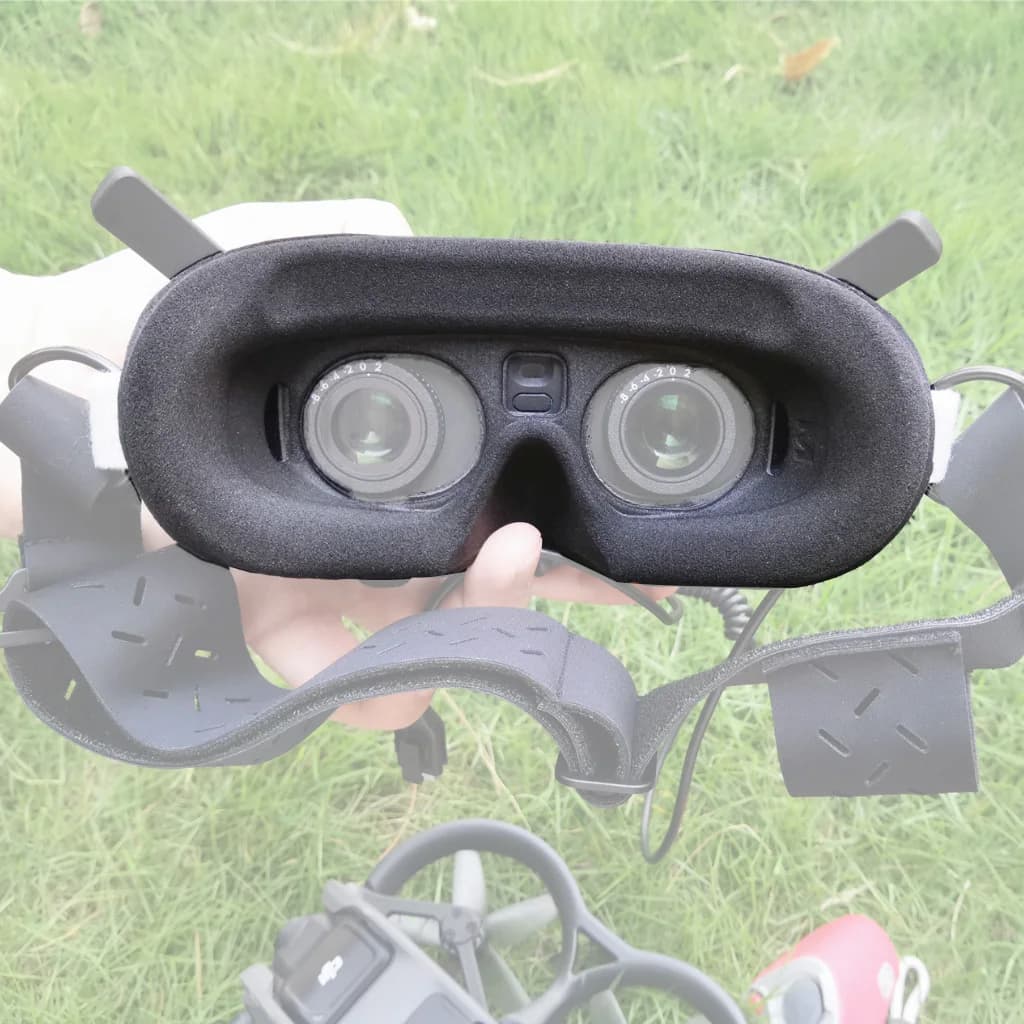 Per DJI V1 V2 FPV Occhiali Spugna Schiuma Pad Maschera per gli occhi FPV Occhiali Cinghia per SKYZONE 04X 04L SKY03 HDO HDO3 per DJI N3 RC Drone