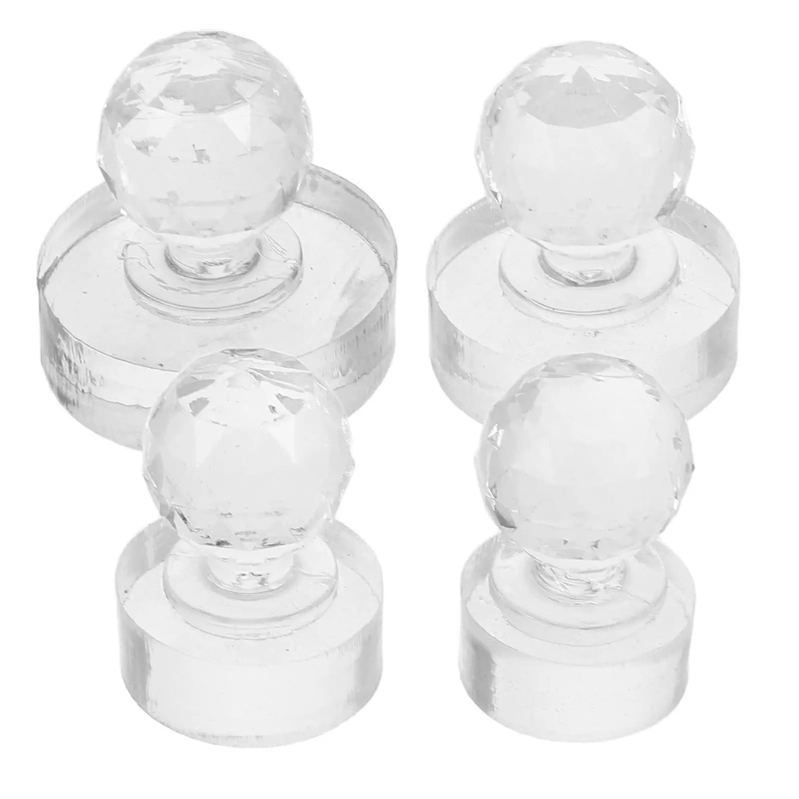 Set di 4 Strumenti per Pressare il Trucco Occhi, Compatti e Portatili, 20 22 26 30mm, Kit per Riparare Fard e Ombretto