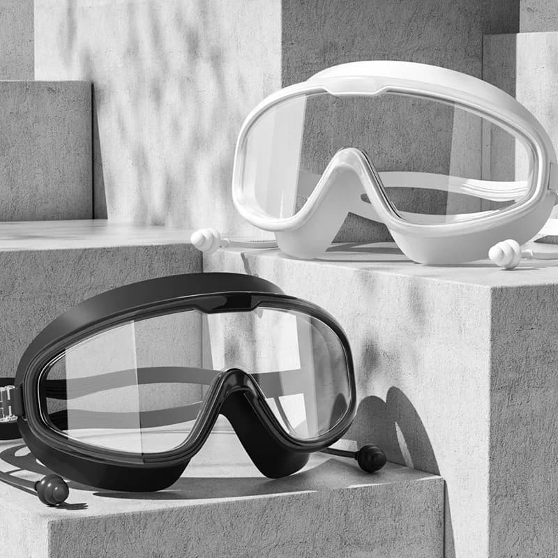 Swimwear for adult men and women, waterproof, anti-fog, high definition, myopia, swim glasses, eye protection, divin