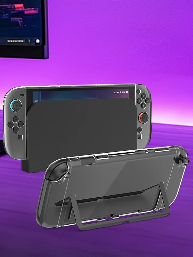 Custodia Protettiva Rigida Anti-caduta per Switch 2, Cover Divisibile per Console da Gioco, Accessori