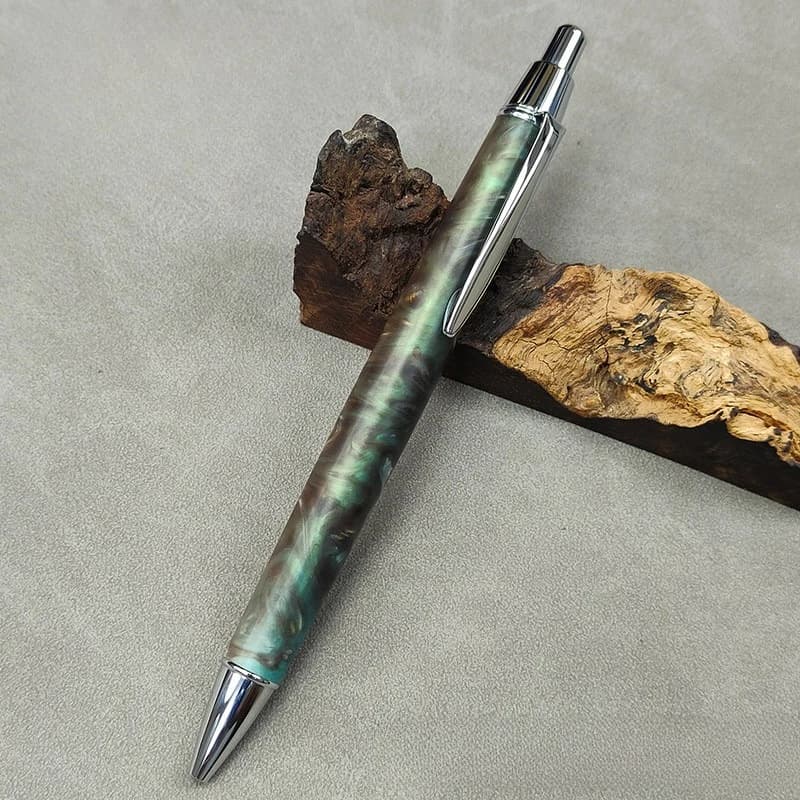 Penna Roller BALAOYE Edizione Limitata Lusso Acrilico Resina Naturale Adatta per Uni Nero 0.7 Ricaricabile per Scrittura Ufficio Uso Quotidiano Penna Gel