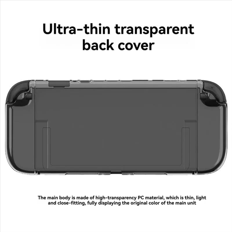 【Vendita calda】Per Switch 2 Custodia protettiva + Kit tasti di direzione circolari + Set di impugnature per pollice Custodia protettiva divisa per Nintendo Switch 2