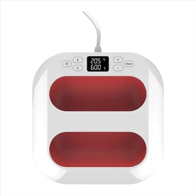 【CHRISTMAS】MINI 9X9 In macchina per pressa di calore a temperatura regolabile per la stampa di magliette Ferro fai da te su carta per sublimazione del vinile HTV U