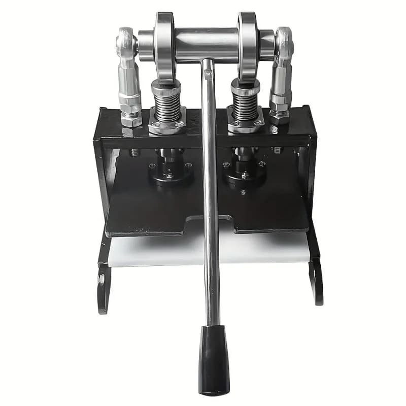 Manual Die-Cutting Machine for Small-Scale Leather And Fabric Sample Cutting And Punching.
