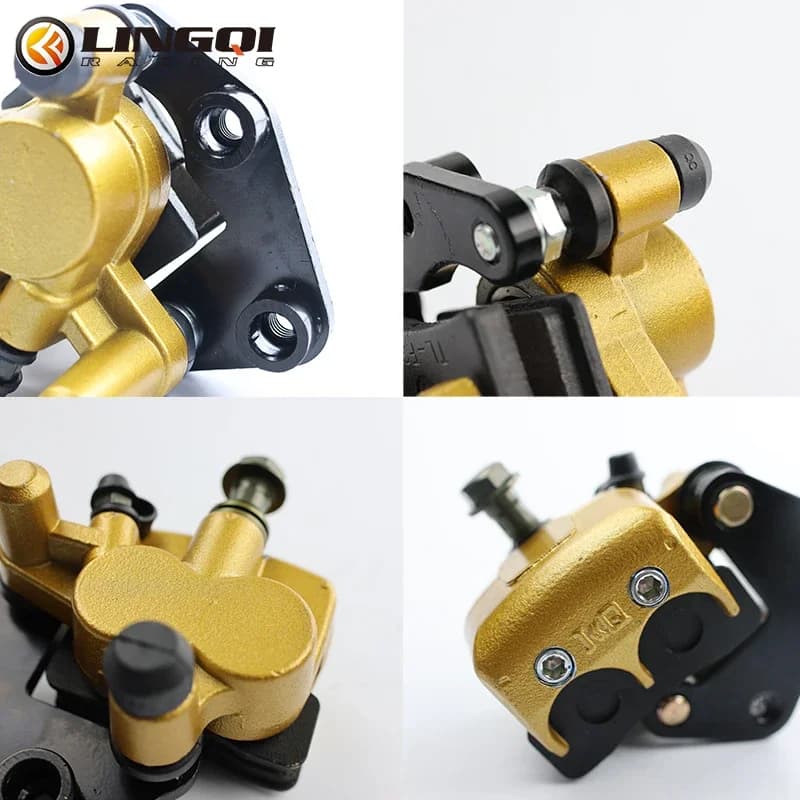Strumenti per ricambi moto Pinza freno a disco in lega di alluminio per ATV Dirt Bike Morsetto freno Pad Gruppo pompa Accessori motocross