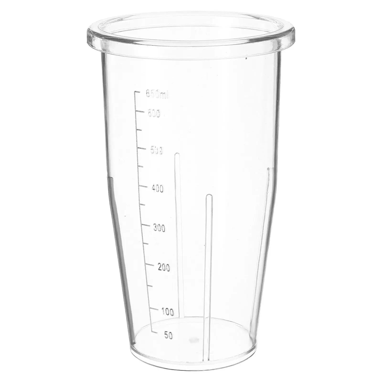 Bicchiere per Frullatore Sostituibile in Materiale PC con Indicatori di Misurazione Precisi per Frullati e Smoothie, Bicchiere Portatile per Miscelazione