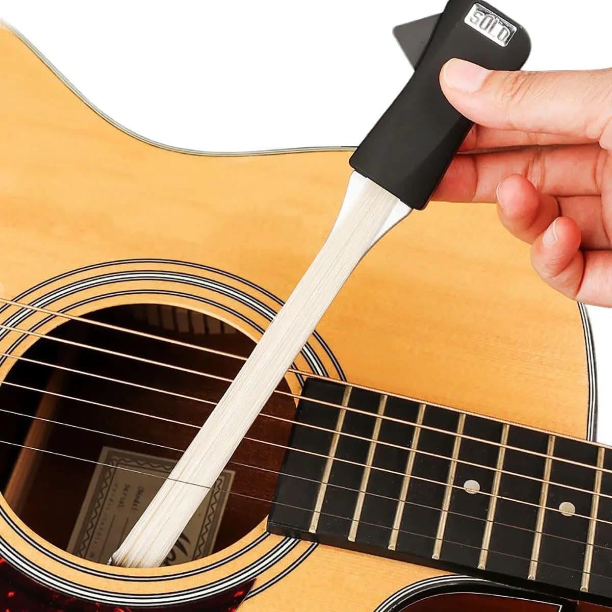 T34C SOLO Guitar Bow Portable Dual Sided Design Multipurpose Guitar Pick Bow for Banjo Violin Musical Instrument