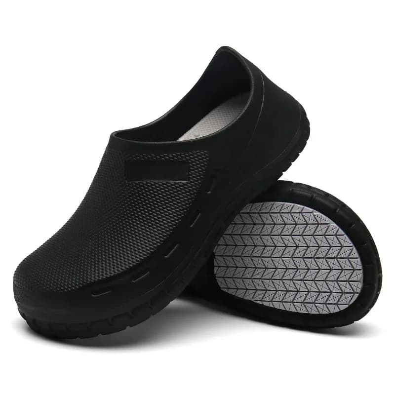 Unisex Moccasins Light EVA Kitchen Workwear Waterproof Oil-proof Men Women Women's Leather Shoe Mocassini casual unisex Footwear